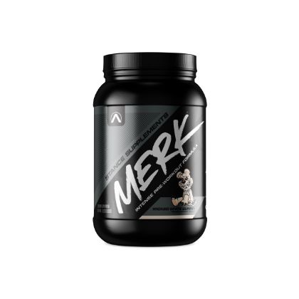 Protein mix container with black printing