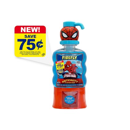 Spiderman promotional item with a sale sticker